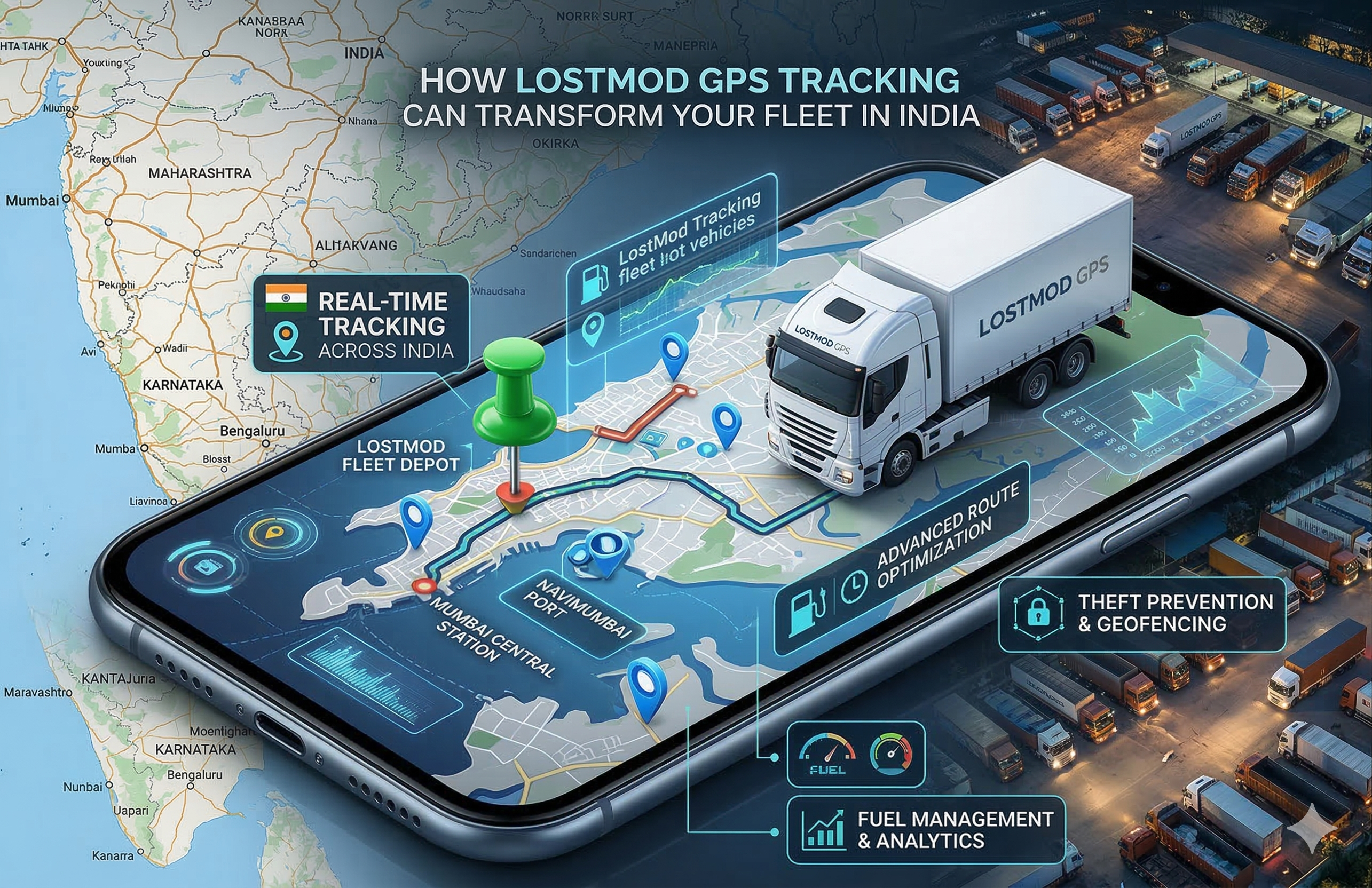 How LostMod GPS Tracking Can Transform Your Fleet in India – LostMod ...