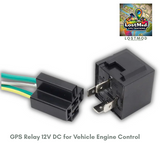 12V GPS Tracker Relay for Car Engine Remote Control - Vehicle Immobilizer Device for GPS Tracking Systems