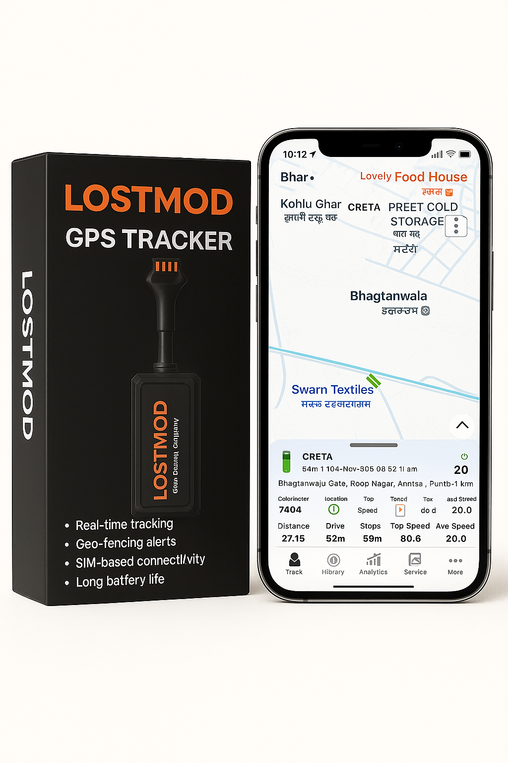 Lostmod Marine GPS Tracker For Boats,yatchs,Fishery Boats