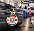 LostMod Suitcase & Luggage Finder QR Code Tag | Travel Tag