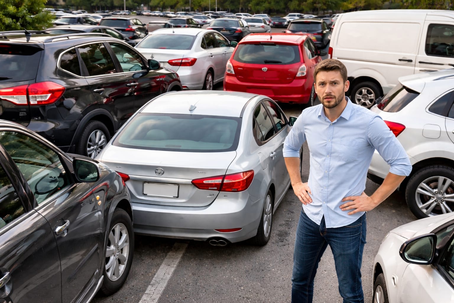 solution of mismanaged parking is LostMod Parking QR ode 