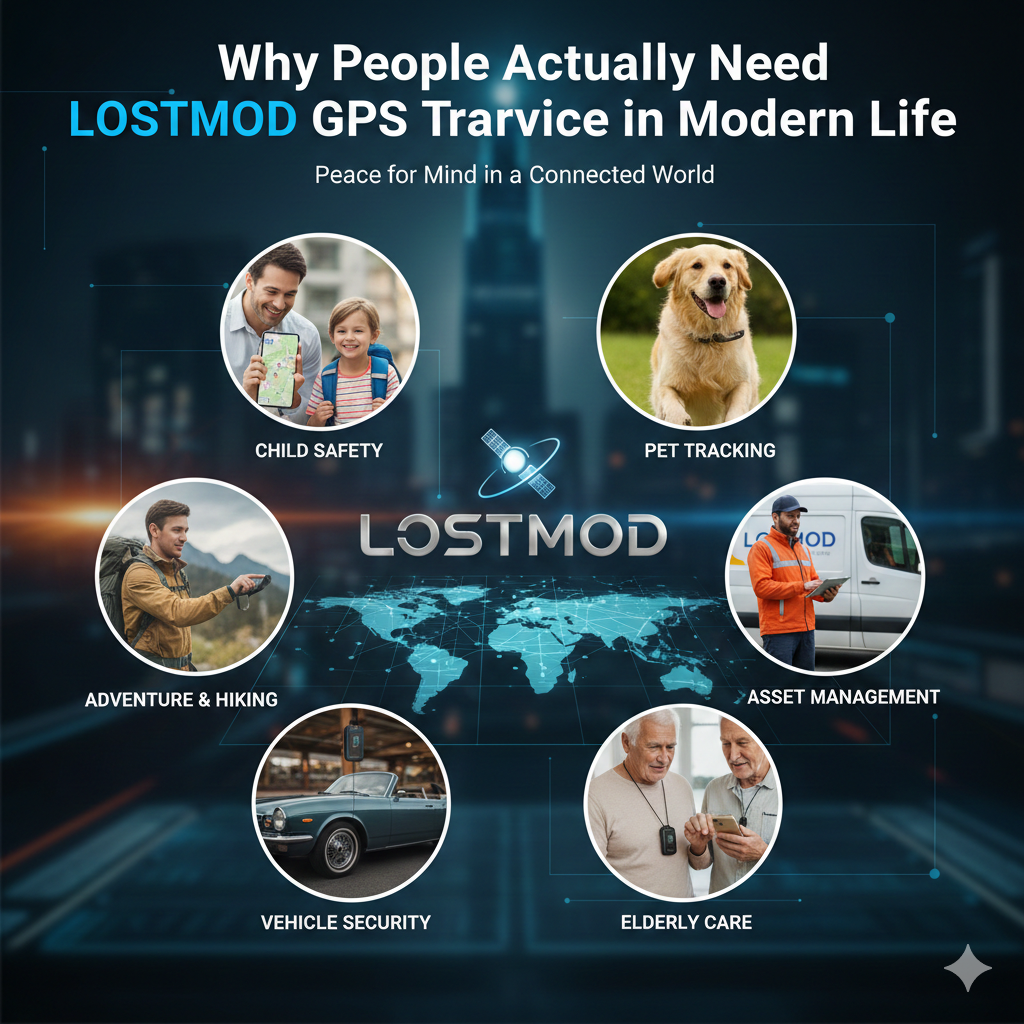Why People Actually Need LOSTMOD GPS Tracker Service in Modern Life